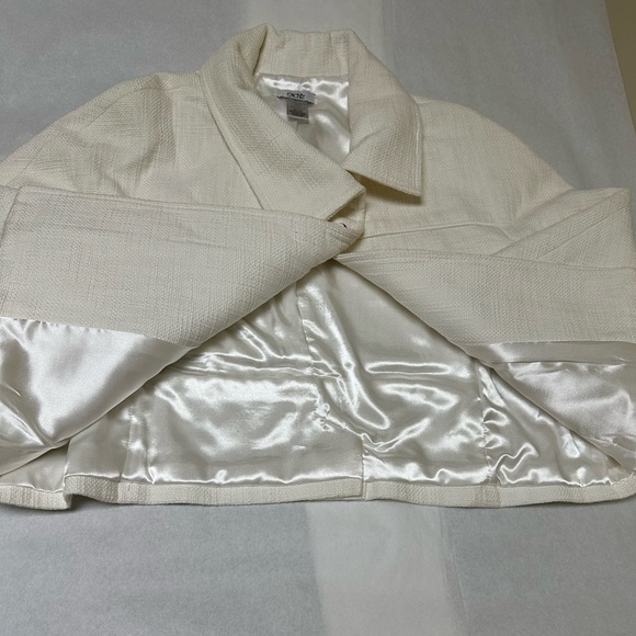 Cache Textured Swing Lined Jackie O Jacket Top 🌷 - Picture 4 of 9